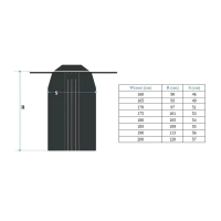 Hakama Rayon Comfort Aikido Iaido Kendo 180 cm
